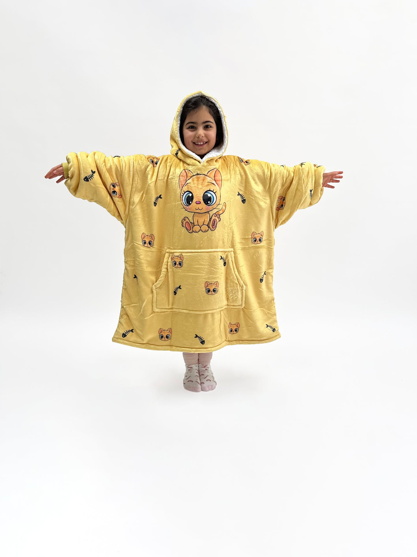 Autumn Kids Snoozy Hoodie Blanket