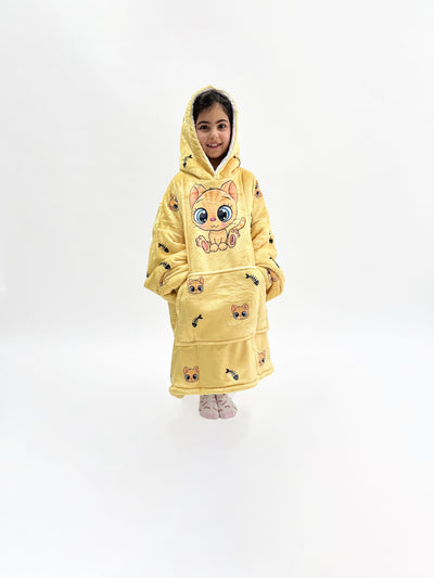 Autumn Kids Snoozy Hoodie Blanket