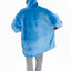 Sky Blue Snoozy Hoodie Blanket