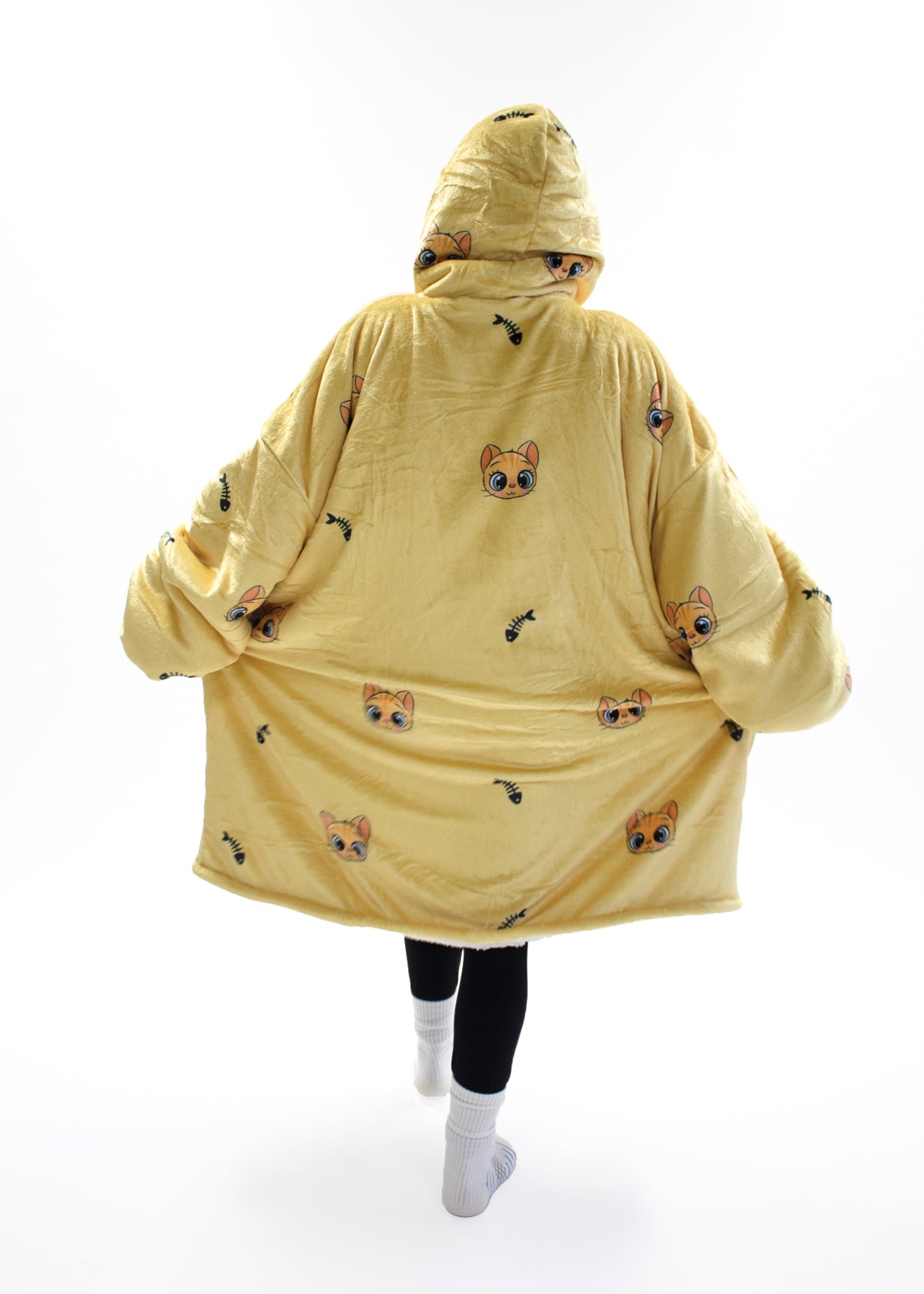 Autumn Adult Snoozy Hoodie Blanket