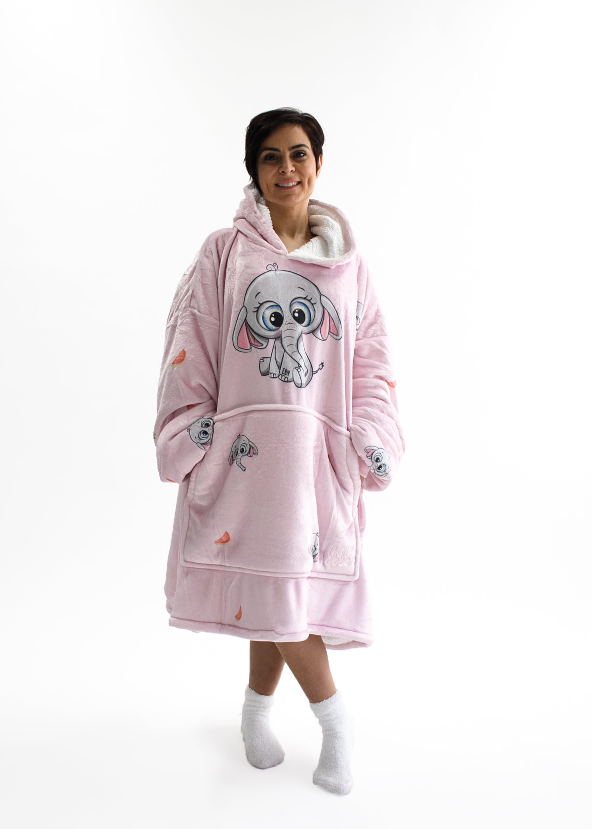 Elly Adult Snoozy Hoodie Blanket