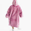 Lotus Pink Snoozy Hoodie Blanket